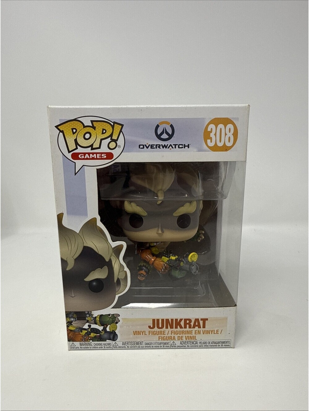 Funko Pop! Games: Overwatch Junkrat #308 Vinyl Figure